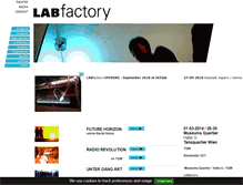 Tablet Screenshot of labfactory.at